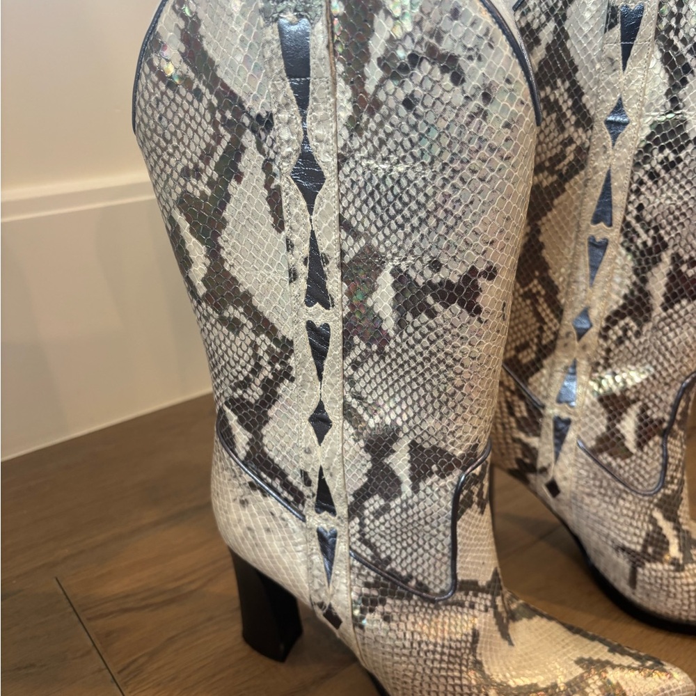 Nike Lab G Series Iridescent Python Boots - Picture 4 of 12